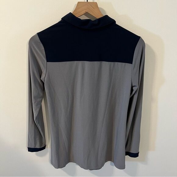 NWOT Linea by Louis Dell'Olio Moss Crepe Button Front Shirt | Size XS - Picture 4 of 7